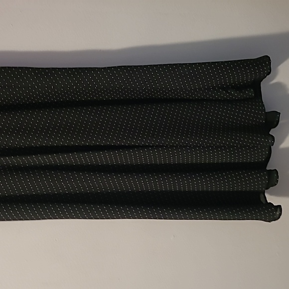 Donna Ricco Women's 12 Black White Polka Dot Maxi Wrap Dress Vintage Elegant - Picture 13 of 16